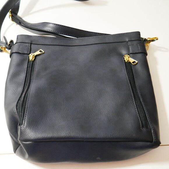Browning Leather CCW Purse Concealed Carry Holster Locking Shoulder Bag Black - Picture 1 of 11